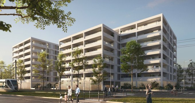 Achat / Vente appartement neuf Blagnac quartier des Cèdres à deux pas du tram T1 (31700) - Réf. 9382