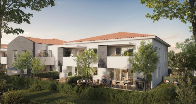 Achat / Vente appartement neuf Quint-Fonsegrives à 20 min du centre de Toulouse (31130) - Réf. 9370