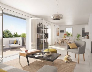 Achat / Vente appartement neuf Toulouse à 8 min à pied du métro A en direction du Capitole (31000) - Réf. 9345