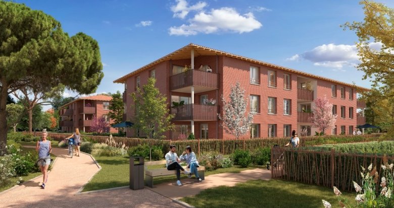 Achat / Vente appartement neuf Labarthe-sur-Lèze à 20 min du centre de Toulouse (31860) - Réf. 9401