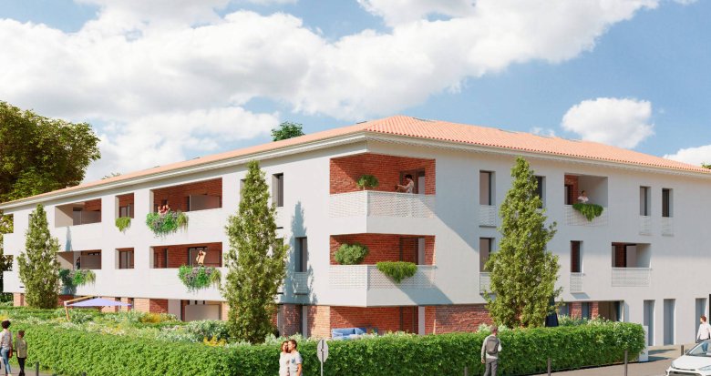 Achat / Vente appartement neuf Toulouse à 500 mètres du futur métro C (31000) - Réf. 9351