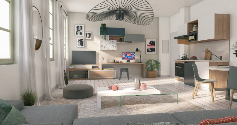 Achat / Vente appartement neuf Toulouse Déficit Foncier au cœur quartier Marengo (31000) - Réf. 10989