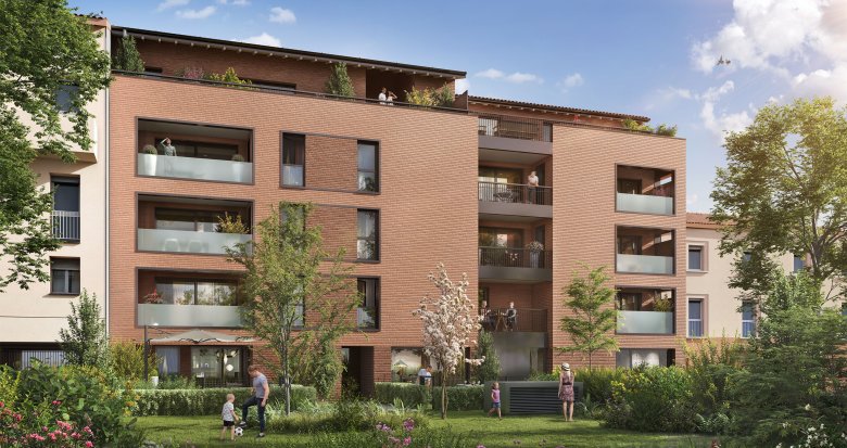 Achat / Vente appartement neuf Toulouse proche métro B Saint-Michel Marcel Langer (31000) - Réf. 11896