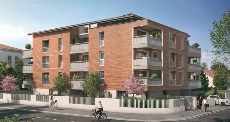 Achat / Vente appartement neuf Toulouse, Saint Agne proximité caserne (31000) - Réf. 10785