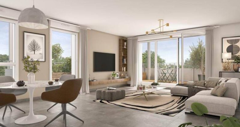 Achat / Vente appartement neuf Tournefeuille écrin verdoyant proche de Toulouse (31170) - Réf. 10798